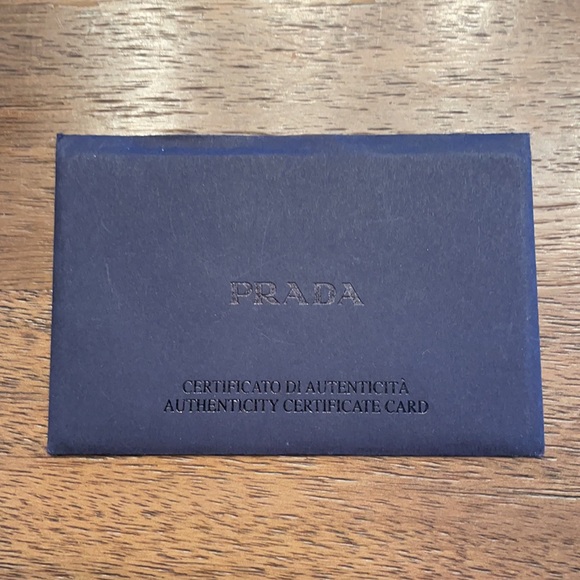Prada Large Saffiano Black Leather Wallet - Picture 6 of 8